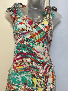 Colorful Print Dress
