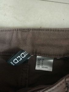 Brown Wide Leg Jeans