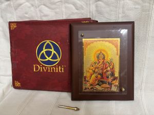 Diviniti 24K Gold Plated Ganesh Ji Frame