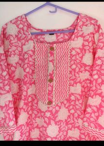 Offer🥰New Jaipuri Kurta Pant Set
