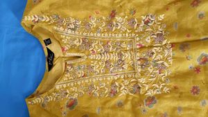 Floral Embroidered Kurta