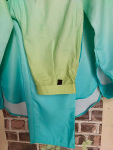 Ombre Button-Down Cordset