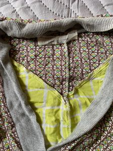 ZARA Open Shrug Top