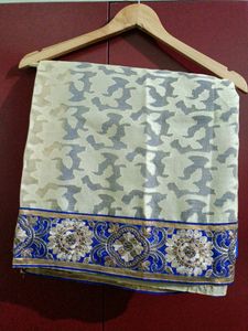 Elegant Embroidered Saree
