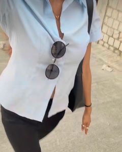 Women Lightblue Shirt