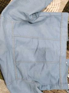 Stylish Denim Jacket 1 Time Used Only Bust 30/28