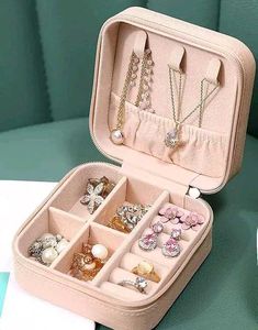 Pink Jewelry Organizer Box