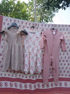 H&M Bundle: Dress & Sleepsuit
