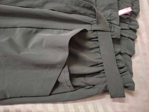 Olive Green Tie-Waist Pants(M/L)