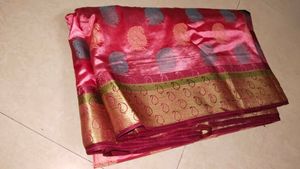 Elegant Pink Saree