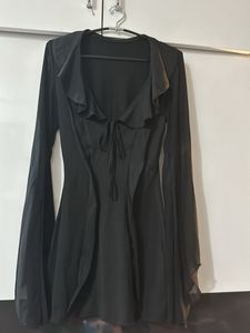 A-Line Black Dress Urbanic Size Small