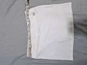 Mini White Skirt From H&amp;M