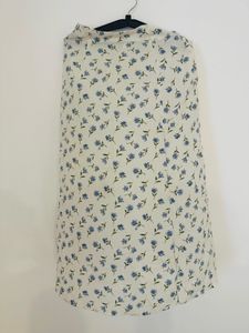 BerryLush-Chic Blue A-Line Skirt