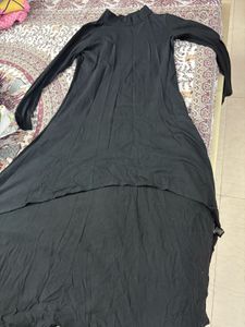 A black dress