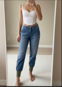 Stylish Denim Joggers