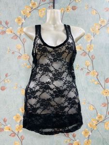 Floral Mesh Dress