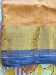 New Saree With Blouse piece