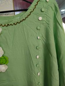 Designer Kurtie With Handwork