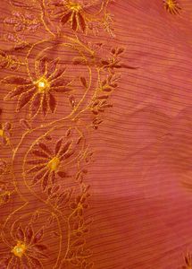 Reddish Pink Custom Tailored Salwaar Set