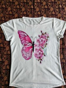 Butterfly Printed Tshirt.