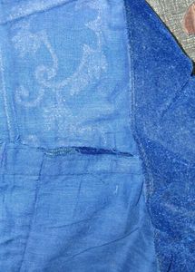 Blue Velvet Blouse