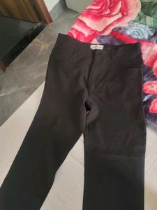 Chic Black Wide Leg Trousers