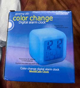 Glowcube Color-changing Led Alarm Clock