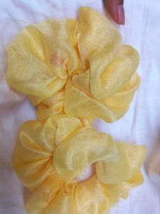 Yellow Scrunchie