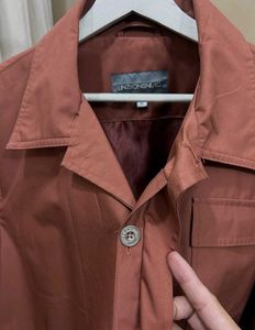 Rust Colored Casual Jacket