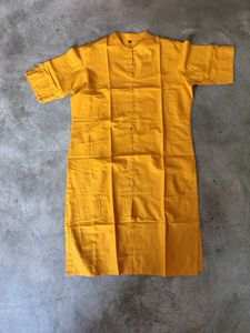 Chic Yellow Kurta (Size XxL)