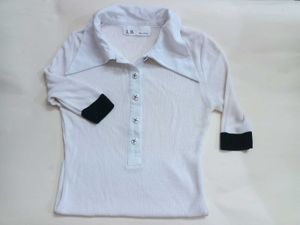 White Tee BODY FITTED TOP