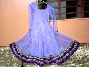 Net Gown Frock  Full Set, xxs