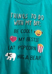 T Shirt And Jeans Combo For Girls