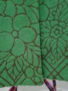 Green Floral Coat