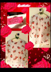 WOW 🌹 Rose fluffy Top (Double Layer)🌹🧺🌹🧺🌹🧺