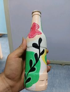 Beautiful Small Artwork Bottel For Flower Pot