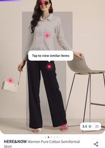 Beige Shirt &amp; Cargo Ensemble- Sophisticated Casual