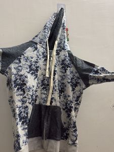 Floral Print Hoodie