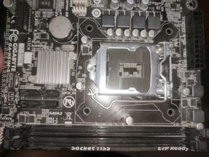 Gigabyte GA H61M-S Motherboard in fully Working &amp;