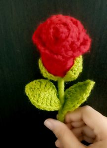 Crocheted Rose