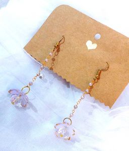 Handcrafted Flower Earring