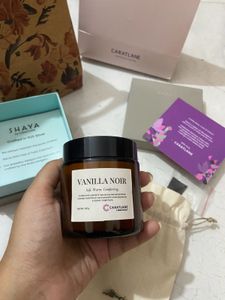 CaratLane Gift Set (Silver Brooch +Scented Candle)