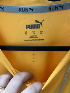 Bright Yellow Xl Puma Tshirt