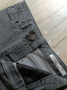 Zudio New Dark Grey Bootcut Jeans