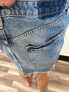 Denim Mini Skirt