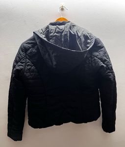 Black Puffer Padded Jacket