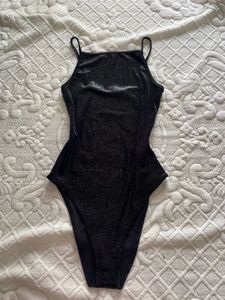 H&M Black Shimmery Bodysuit 😍