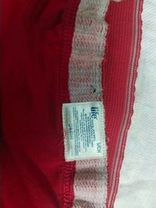 M Size Red Life Brief