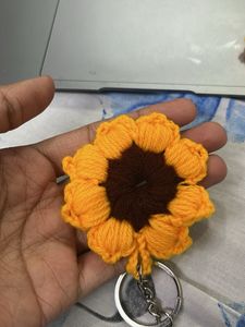 Sunflower Keychain (set Of 2)