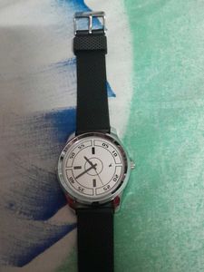 Stylish Black Wristwatch